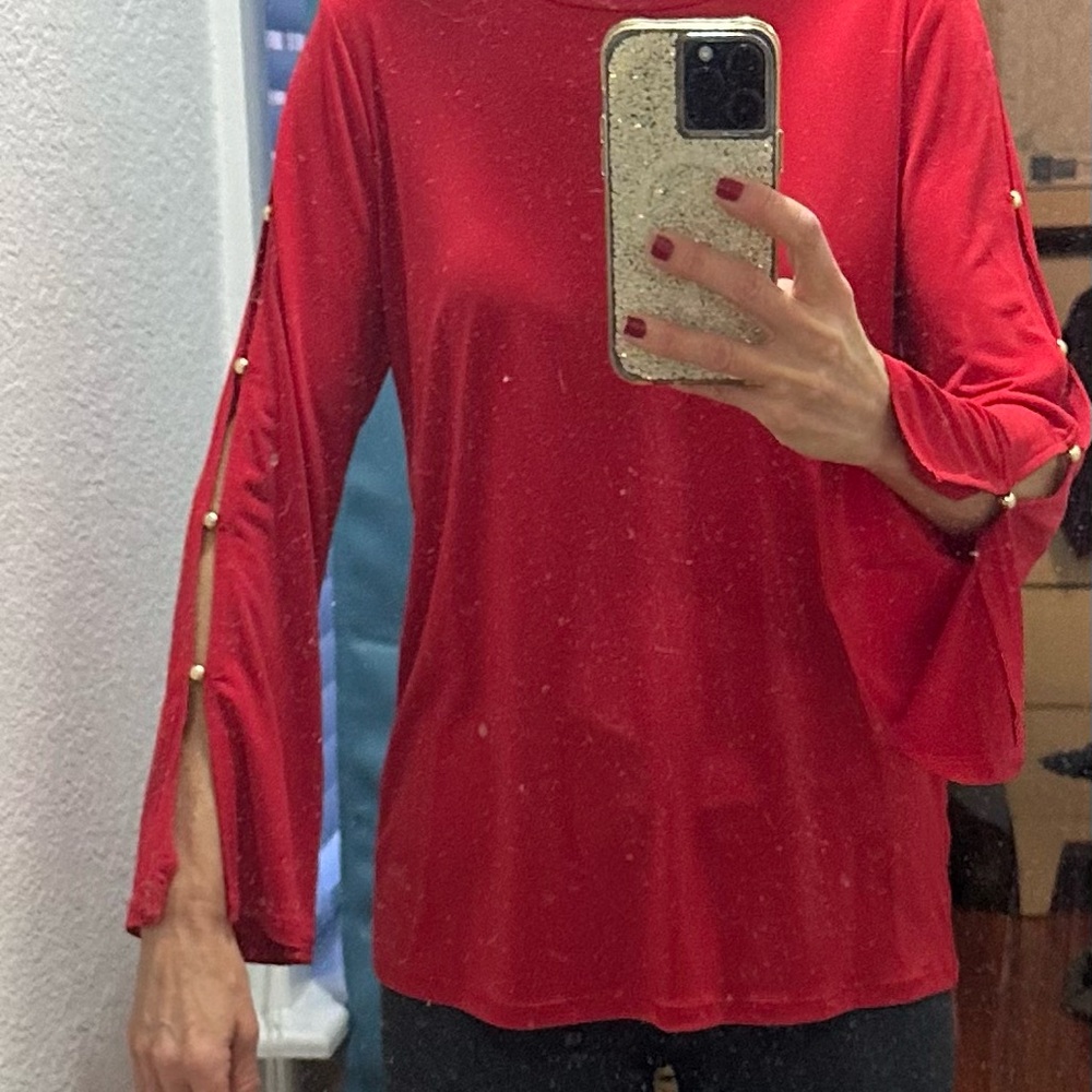 Michael Kor’s Women's red blouse